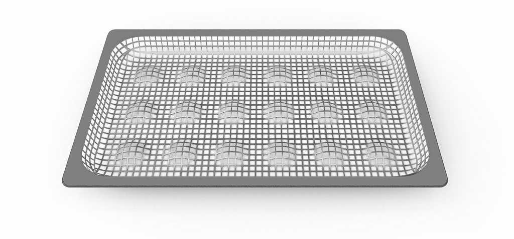 Commercial trays Eggs and frying GRP817