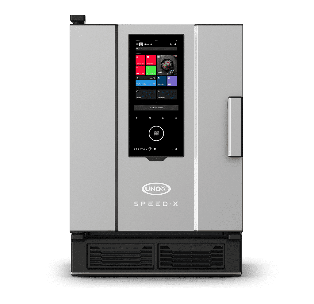 5 or 10 trays GN 2/3 (COMBI) Render of UNOX SPEED-X™ commercial combi speed oven XAPA-0523-SXRS-ET.