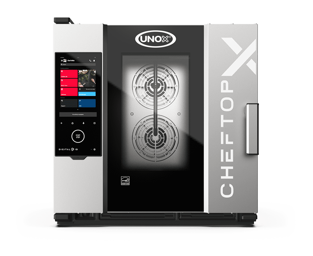 6 trays GN 1/1 Render of UNOX CHEFTOP-X™ commercial combi oven XADA-0611-EXRS.